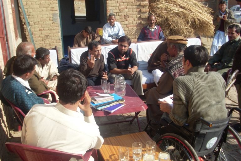 Meeting with Local DPO's Local Members Tehsil Sohawa, Jhelum District