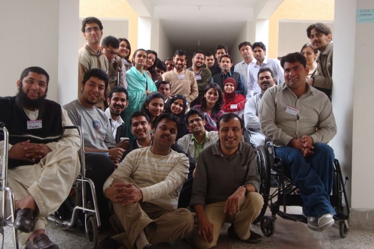 Active Citizen for Disabled Persons Workshop 2010 Group Picture