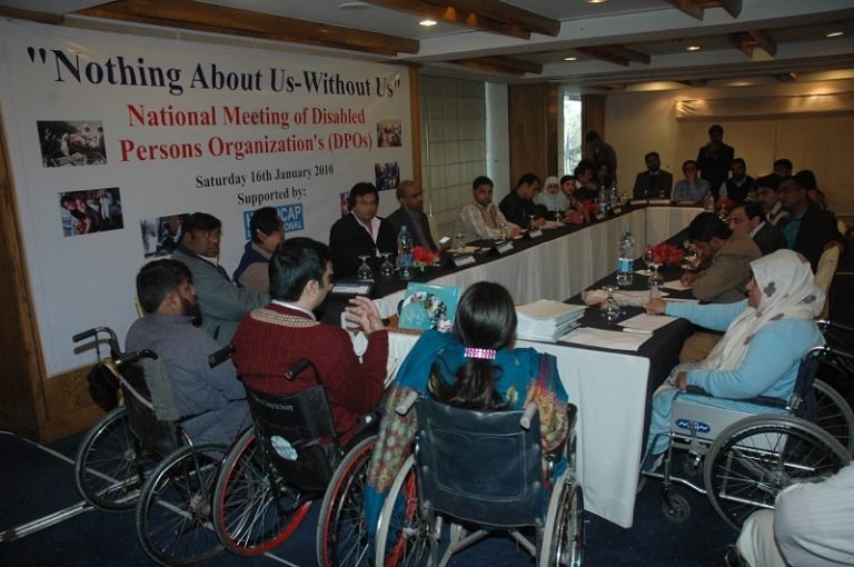 National Meeting of Disabled People Organizations 2010