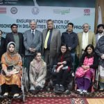 Group Picture of International Day of Persons with Disabilities in Collaboration with Election Commission of Pakistan on Electoral Process Workshop 2017