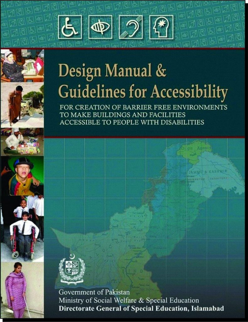 Title Page of Design Manual Guidelines Accessibility