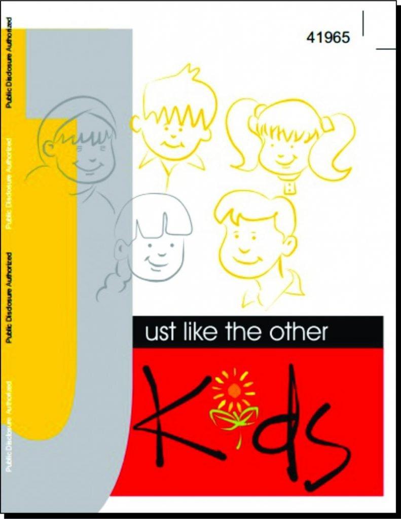 Title Page of Just Like the Other Kids