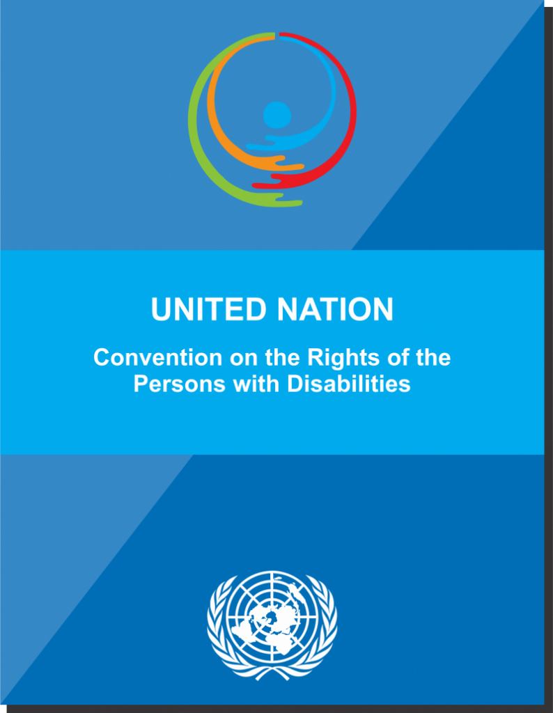Title Page of UNCRPD-English