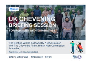 UK Chevening Session Advertisement STEP