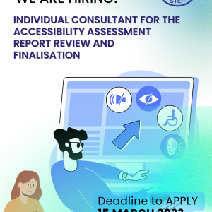 Hiring of Individual Consultant for the Accessibility Assessment Report 2023