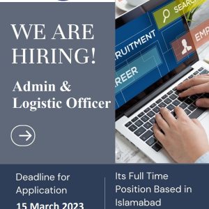 Admin and Logistic Officer