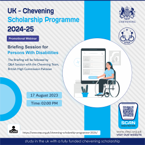 Flyer - Chevening Scholarship Programme 2024 /2025