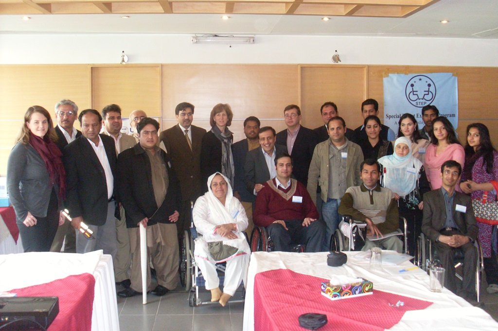 Group Picture Electoral Process for Persons with Disabilities - 2010