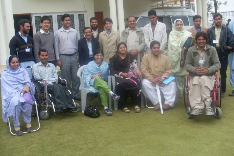Group Picture of JICA DET Abbottabad March 2009