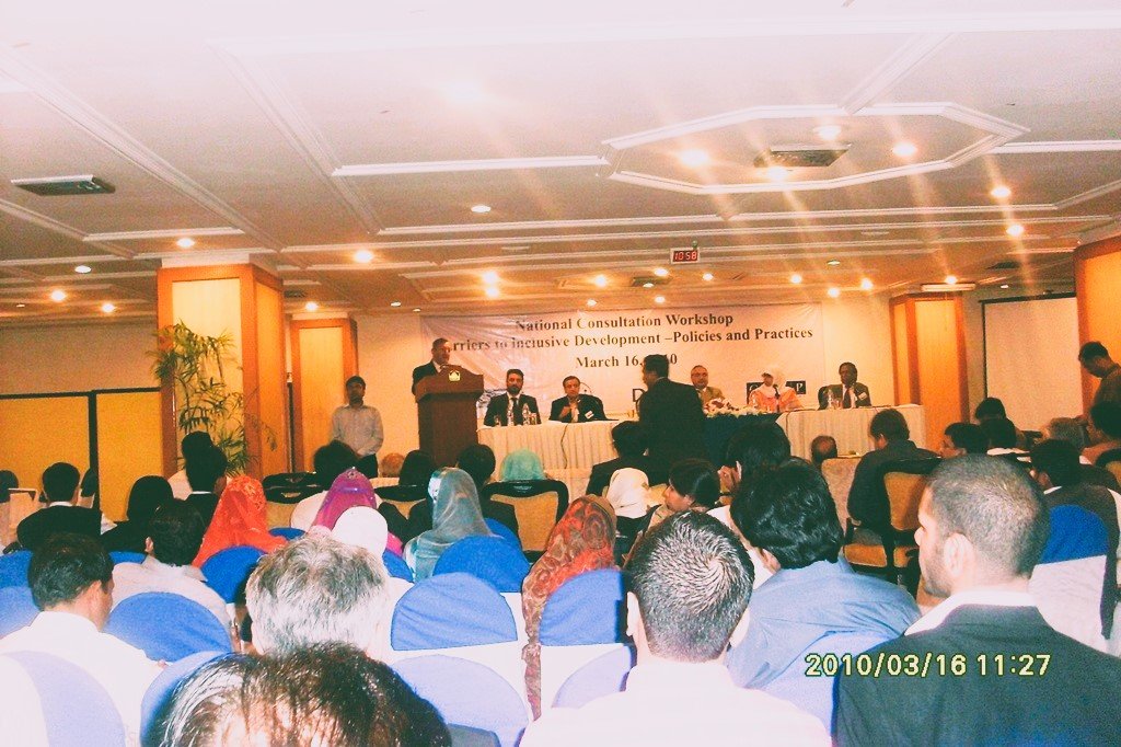 Inclusive Development National Consultation Workshop March 2010