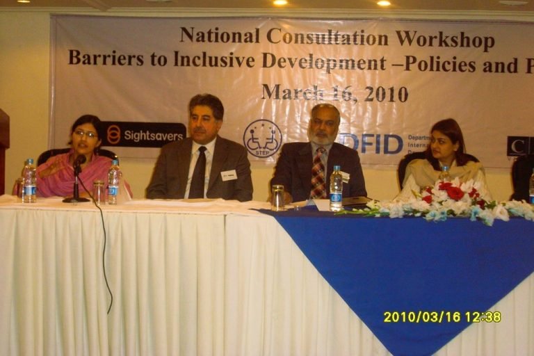 National Consultation Workshop March 2010.