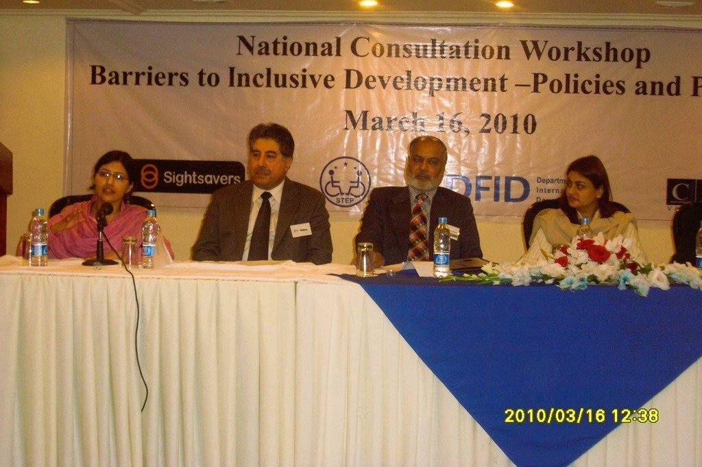 National Consultation Workshop March 2010.