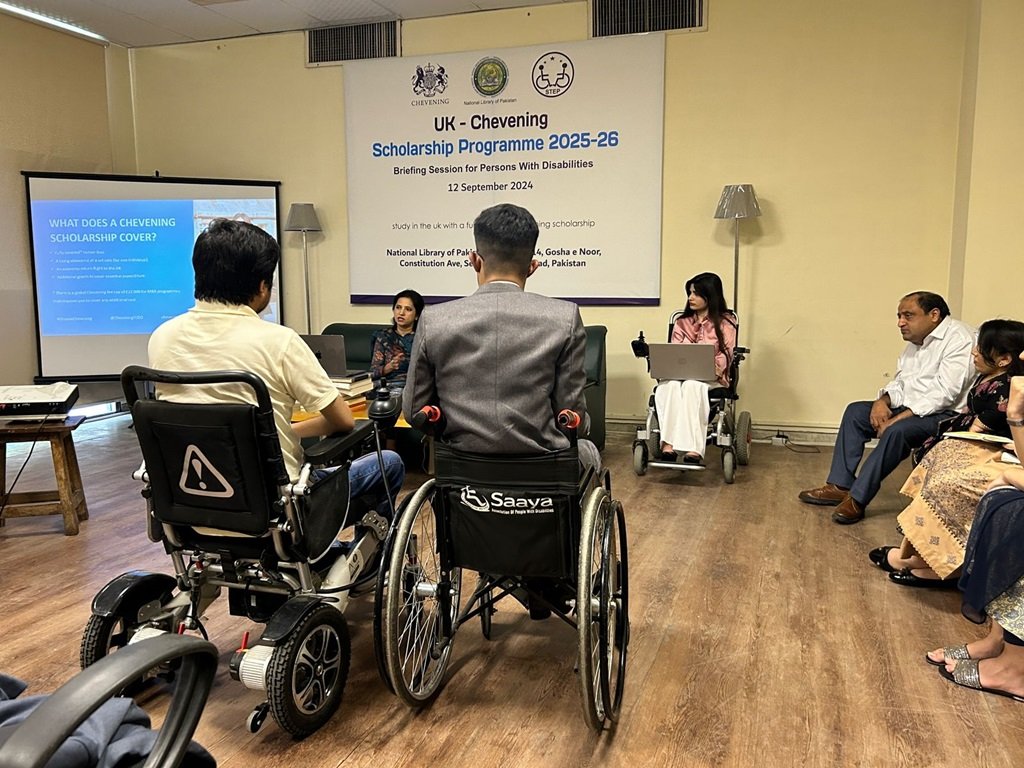 Breifing Session on Chevening Scholarship 202526 for Persons with Disabilities - Participants Picture