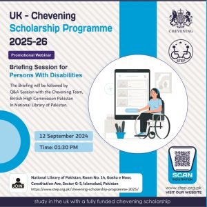 Chevening Scholarship Programme 2025