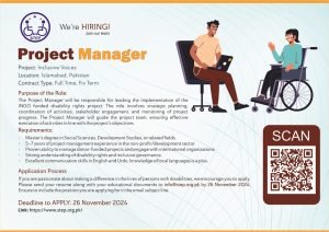 Flyer: Project Manager for more detail please visit https://www.step.org.pk/position-project-manger/
