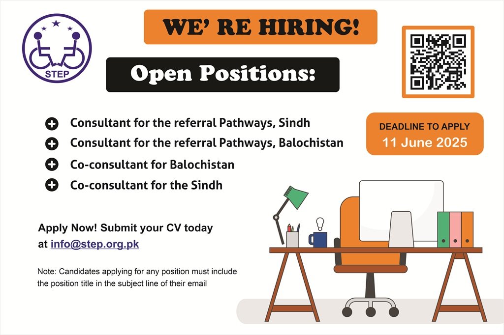 Consultancy Positions: Referral Pathways – Sindh & Balochistan